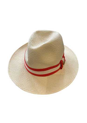 Product Details Holland Copper Raffia Fedora Hat