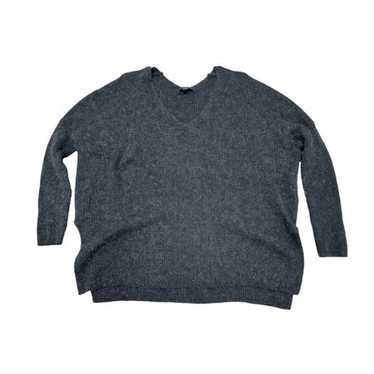 Allsaints Riva Jumper Sweater Dark Gray Wool high quality Sz Small