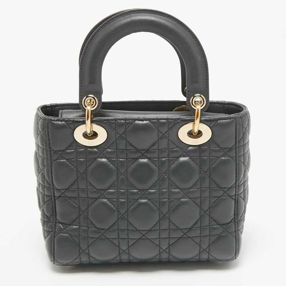 Dior Leather tote - image 3