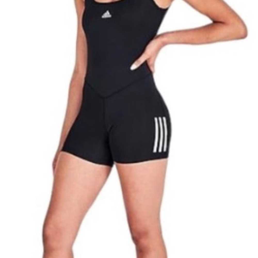 Adidas HYPERGLAM AEROREADY TRAINING LEOTARD jumps… - image 4