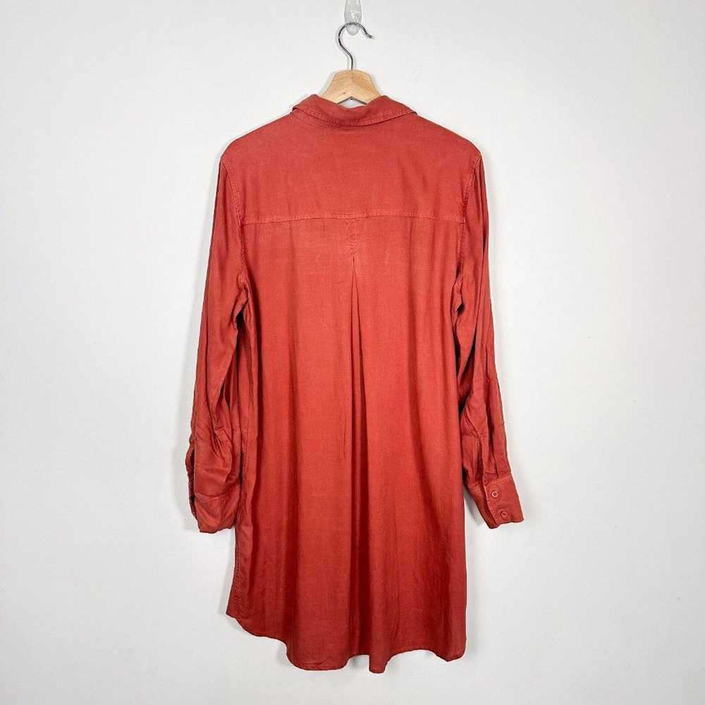 Cloth & Stone Women's Long Sleeve Shirt Dress Sz … - image 6