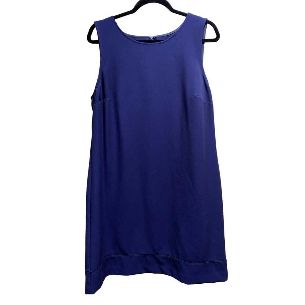 Maison Jules sleeveless blue dress.  SZ XL - image 1