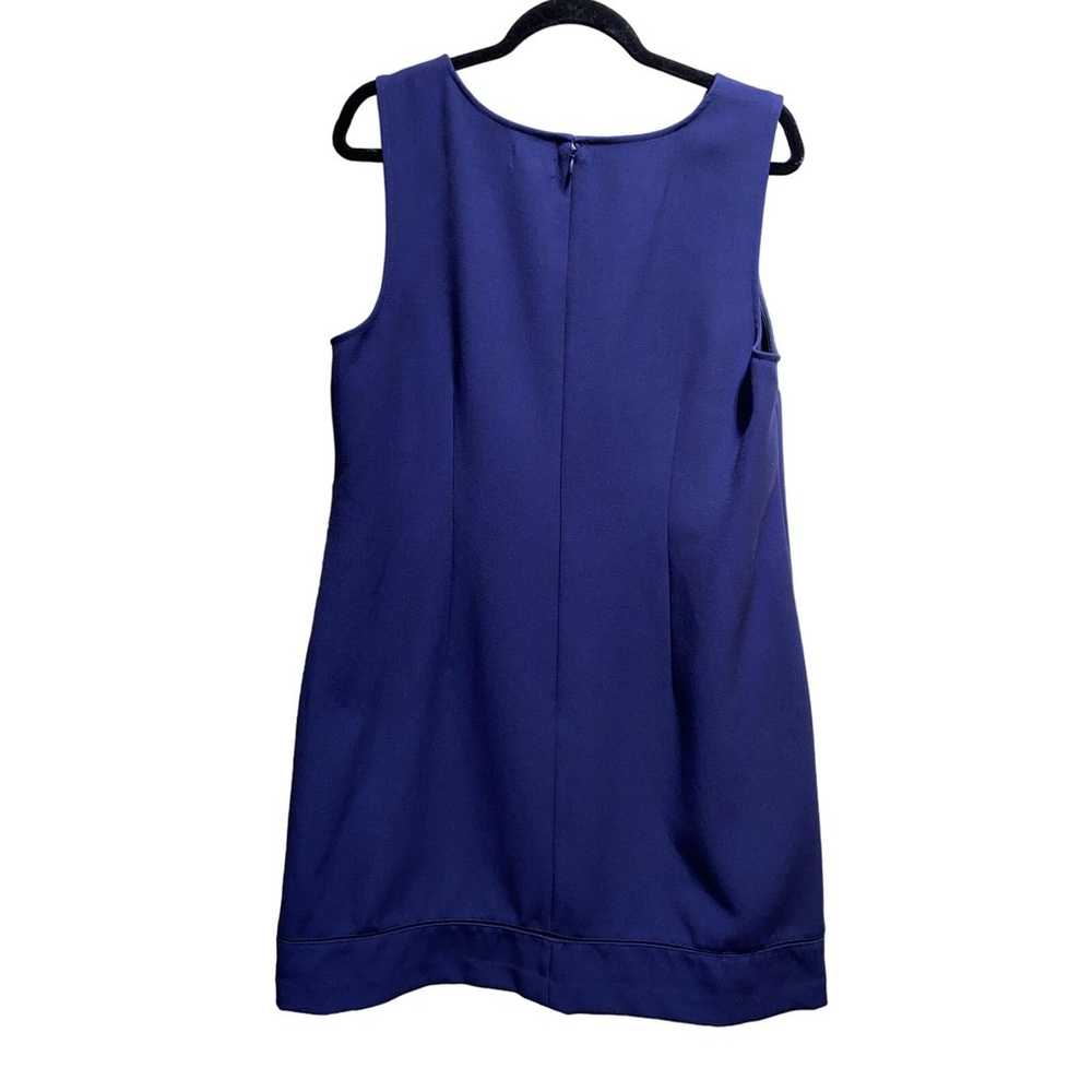 Maison Jules sleeveless blue dress.  SZ XL - image 2