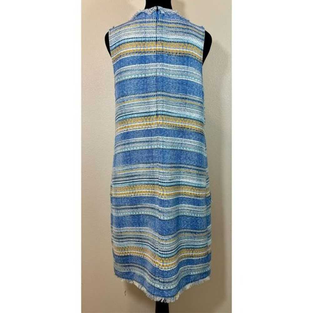 NWOT Anthropologie Akemi + Kin Blue Stripe Shift … - image 5