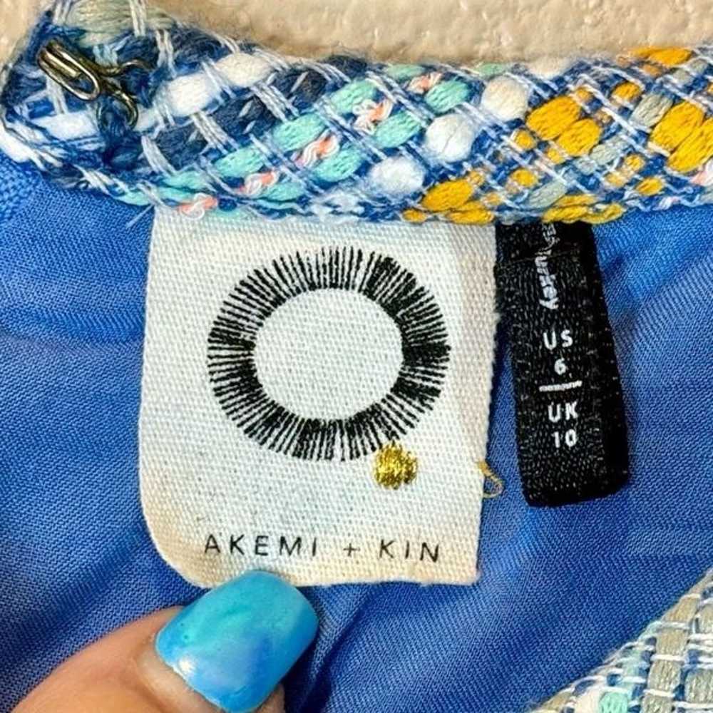 NWOT Anthropologie Akemi + Kin Blue Stripe Shift … - image 6