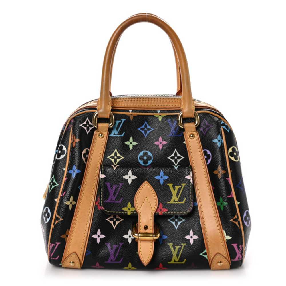 LOUIS VUITTON Monogram Multicolor Priscilla Black - image 1