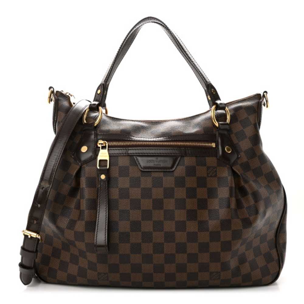 LOUIS VUITTON Damier Ebene Evora GM - image 1