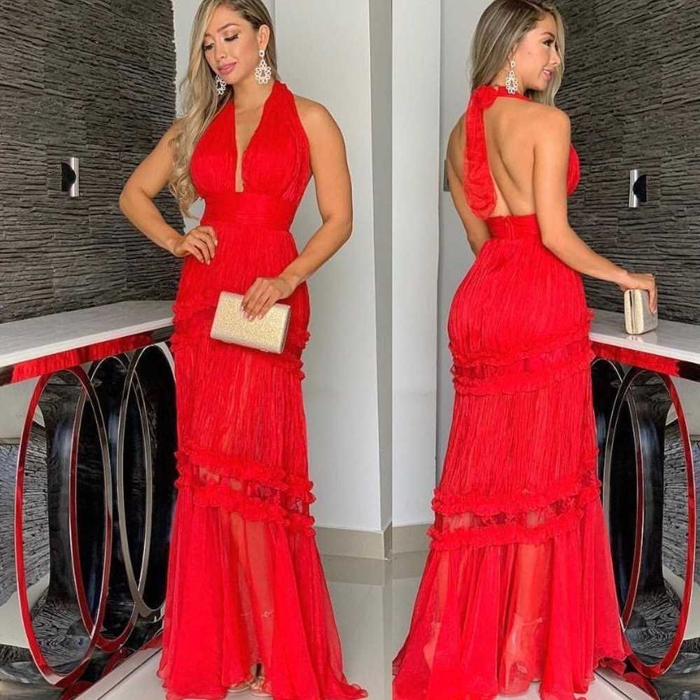 large red dress “gorgeous” - image 1