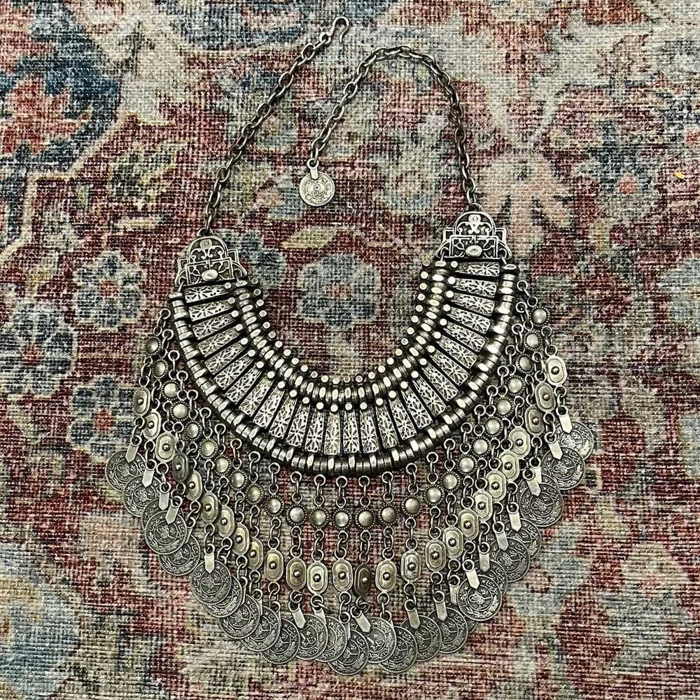 Free People ‘Oversized Coin Collar Necklace’ - image 1