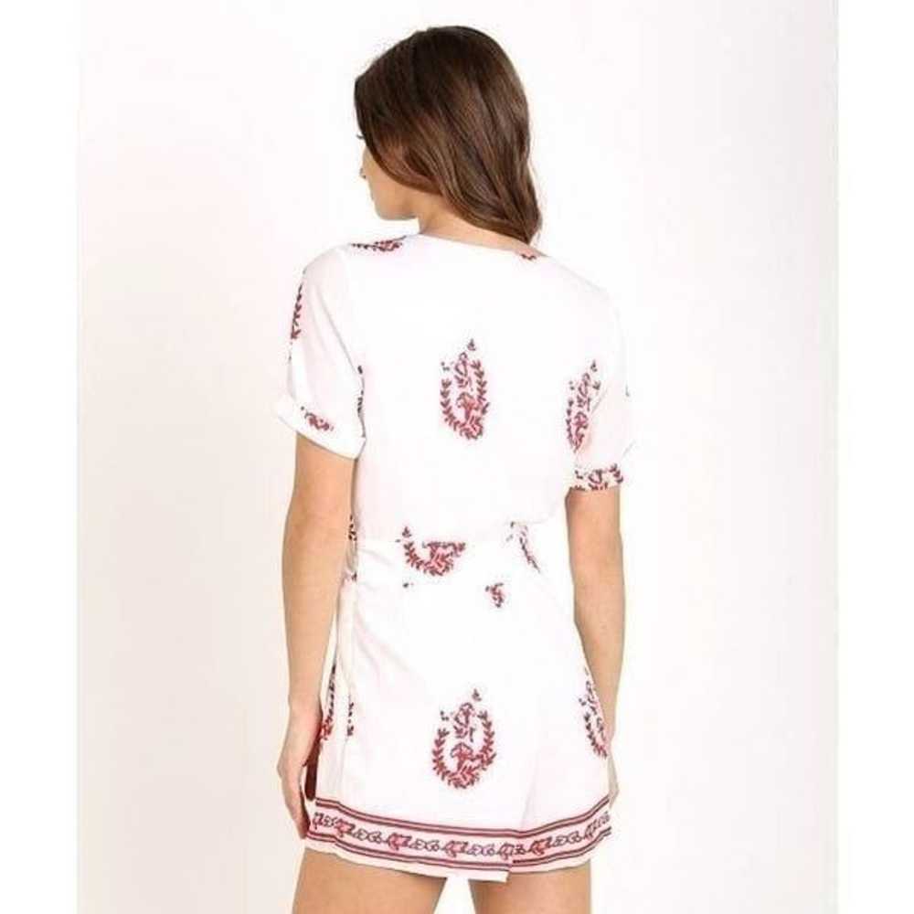 Tularosa Rowley Romper Medallion red white i - image 4