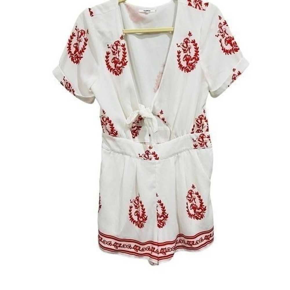 Tularosa Rowley Romper Medallion red white i - image 5