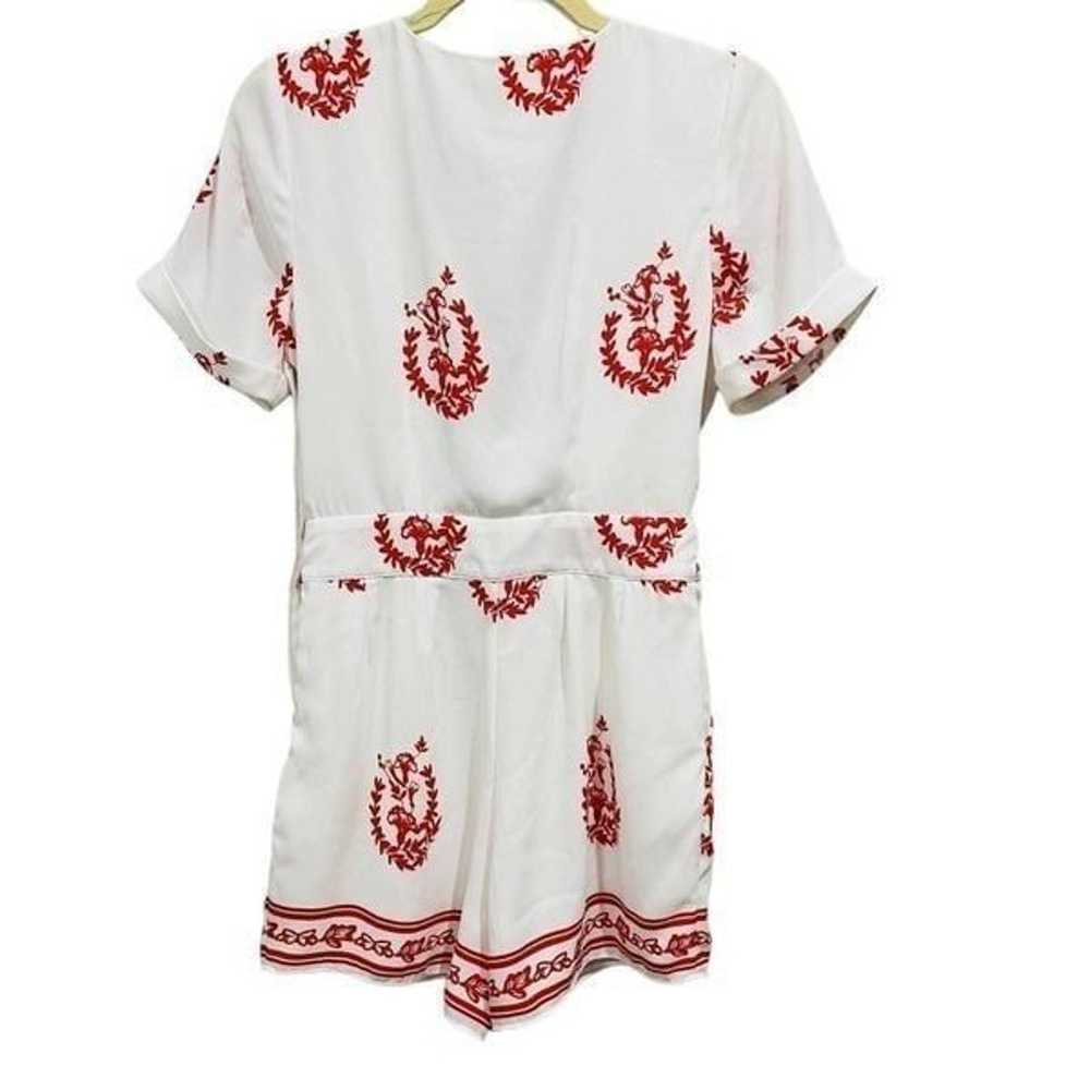 Tularosa Rowley Romper Medallion red white i - image 6