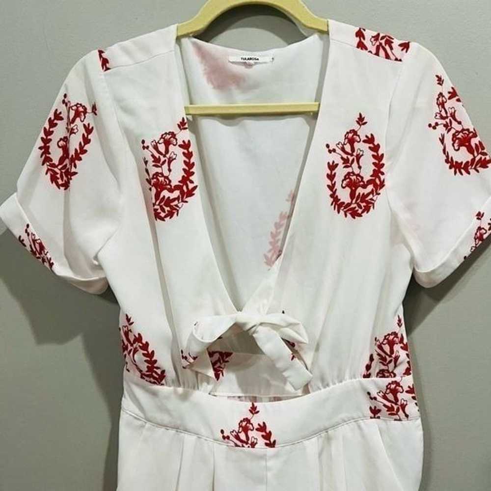 Tularosa Rowley Romper Medallion red white i - image 7