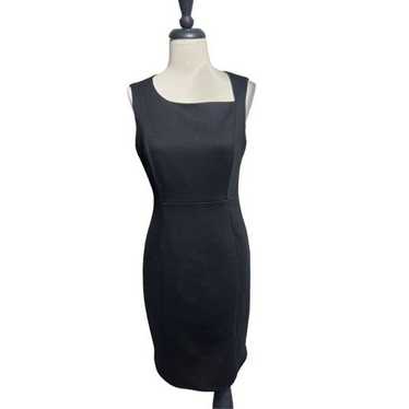 Tahari Size 6 Sleeveless Little Black Dress Shift… - image 1