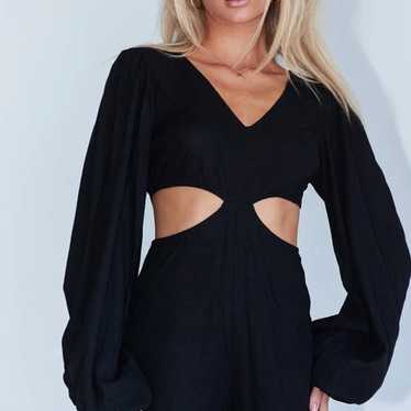 Princess Polly Joelle Romper Black