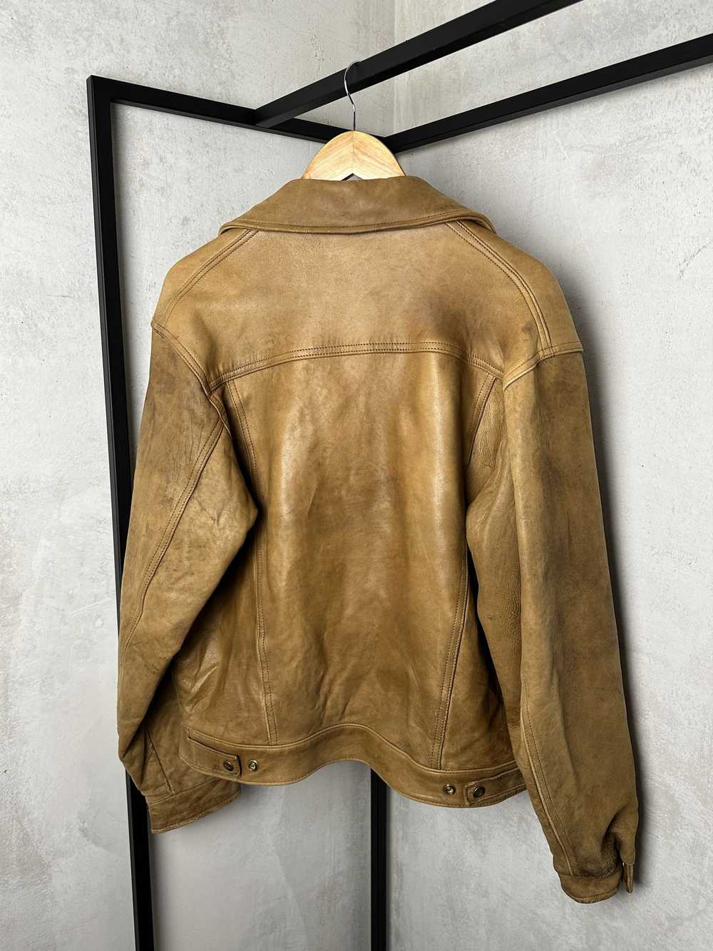 Leather Jacket × Schott × Vintage Schott Made in … - image 2