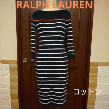 Ralph Lauren dress, border, cotton.