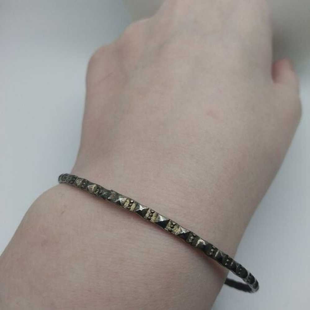 Arabic raised scroll bracelet bangle‎ - image 2