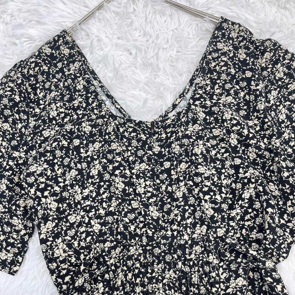 COCODEAL Luxe Floral Puff Sleeve One Piece - image 10