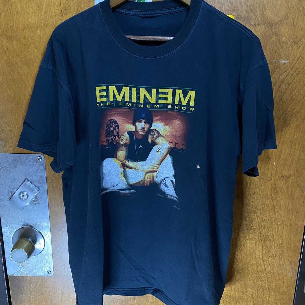 Rap Tees × Tour Tee × Vintage Vintage 2002 Eminem… - image 1