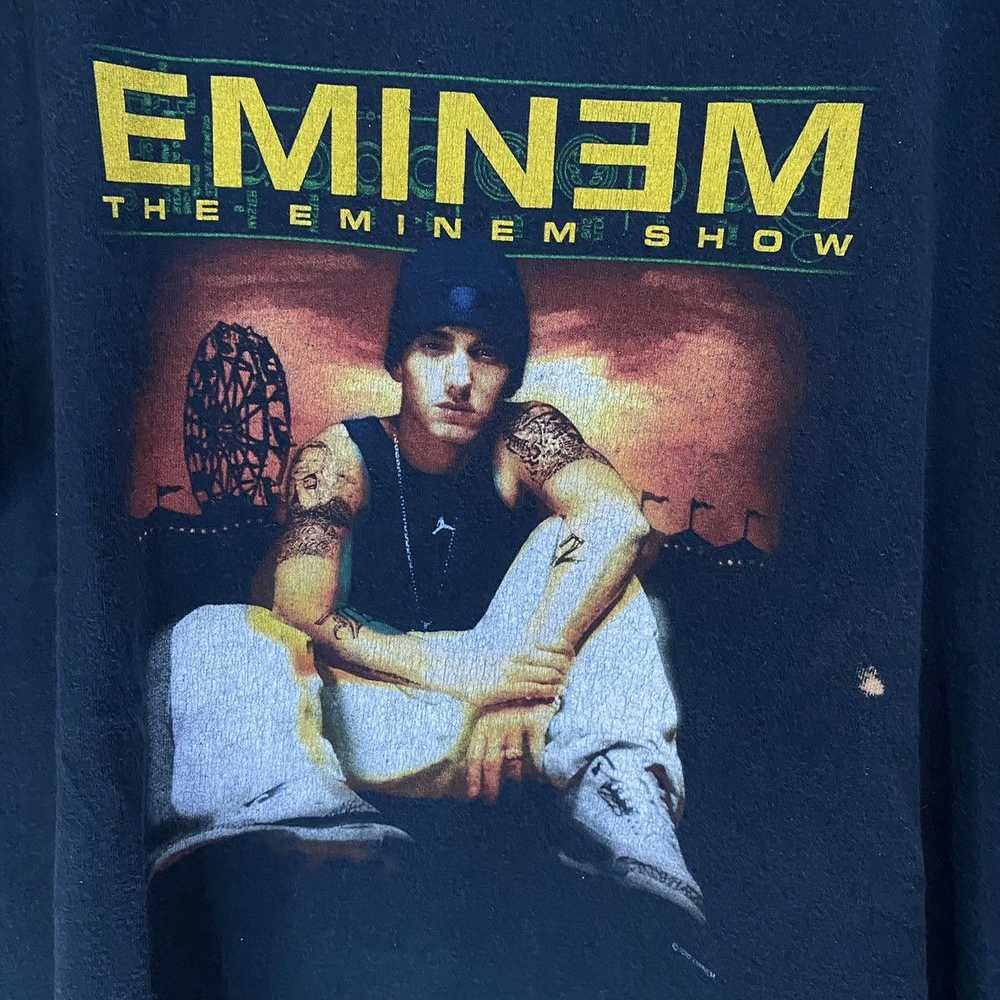 Rap Tees × Tour Tee × Vintage Vintage 2002 Eminem… - image 2