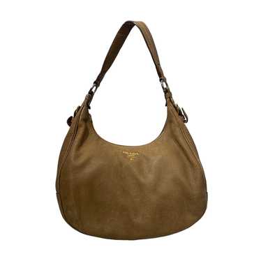 PRADA/Hand Bag/Leather/BEG/PRADAVITELLODANIOHOBO - image 1