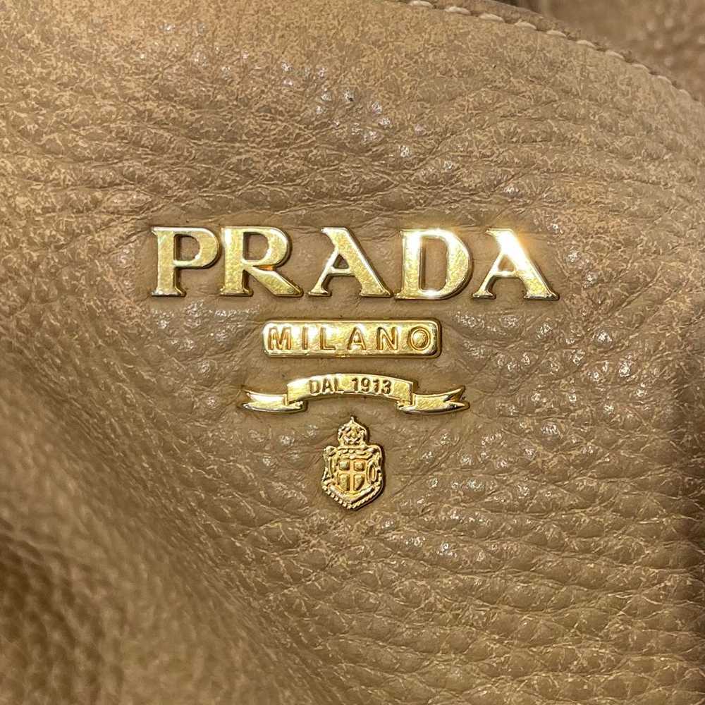 PRADA/Hand Bag/Leather/BEG/PRADAVITELLODANIOHOBO - image 3