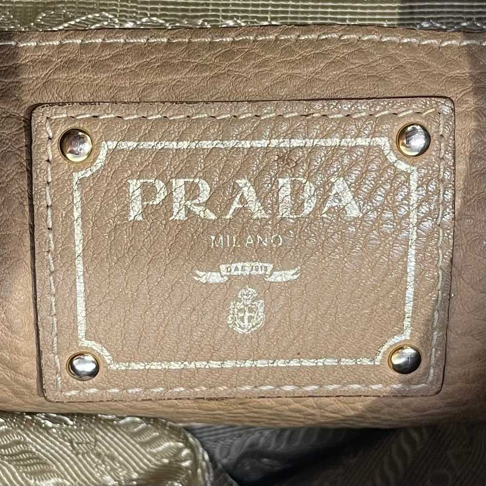 PRADA/Hand Bag/Leather/BEG/PRADAVITELLODANIOHOBO - image 4