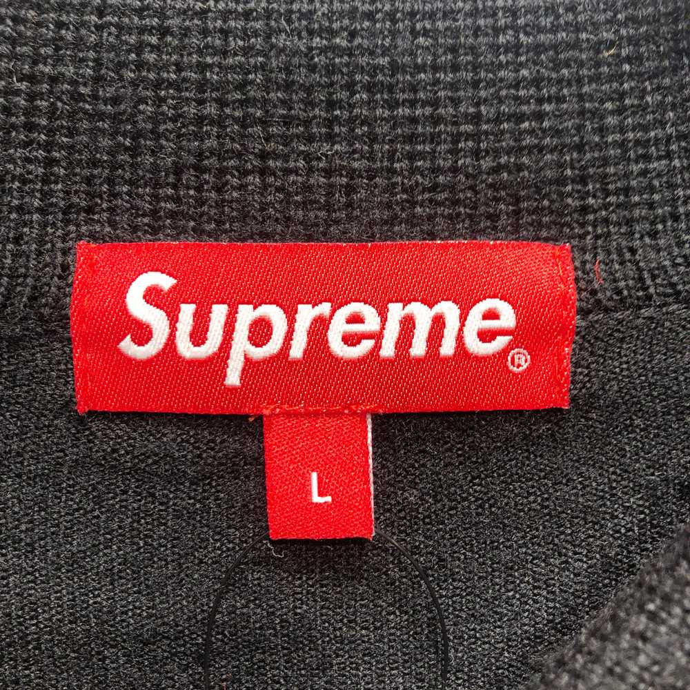 Supreme/LS Shirt/L/Wool/BLK/Stripe/arrows striped… - image 3