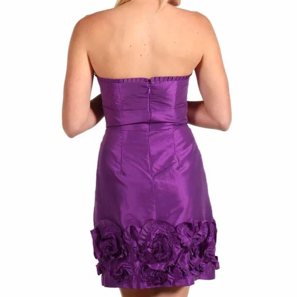 Max & Cleo strapless taffeta dress - image 2