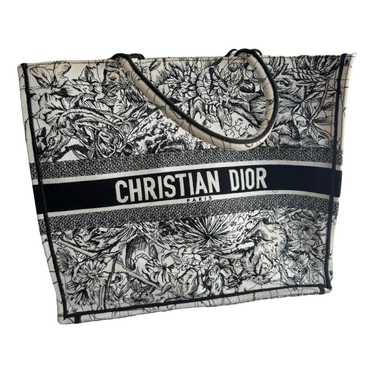 Dior Book Tote leather tote