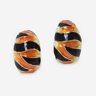 KJL Tiger Earrings, Kenneth Jay Lane | Elegance U… - image 1