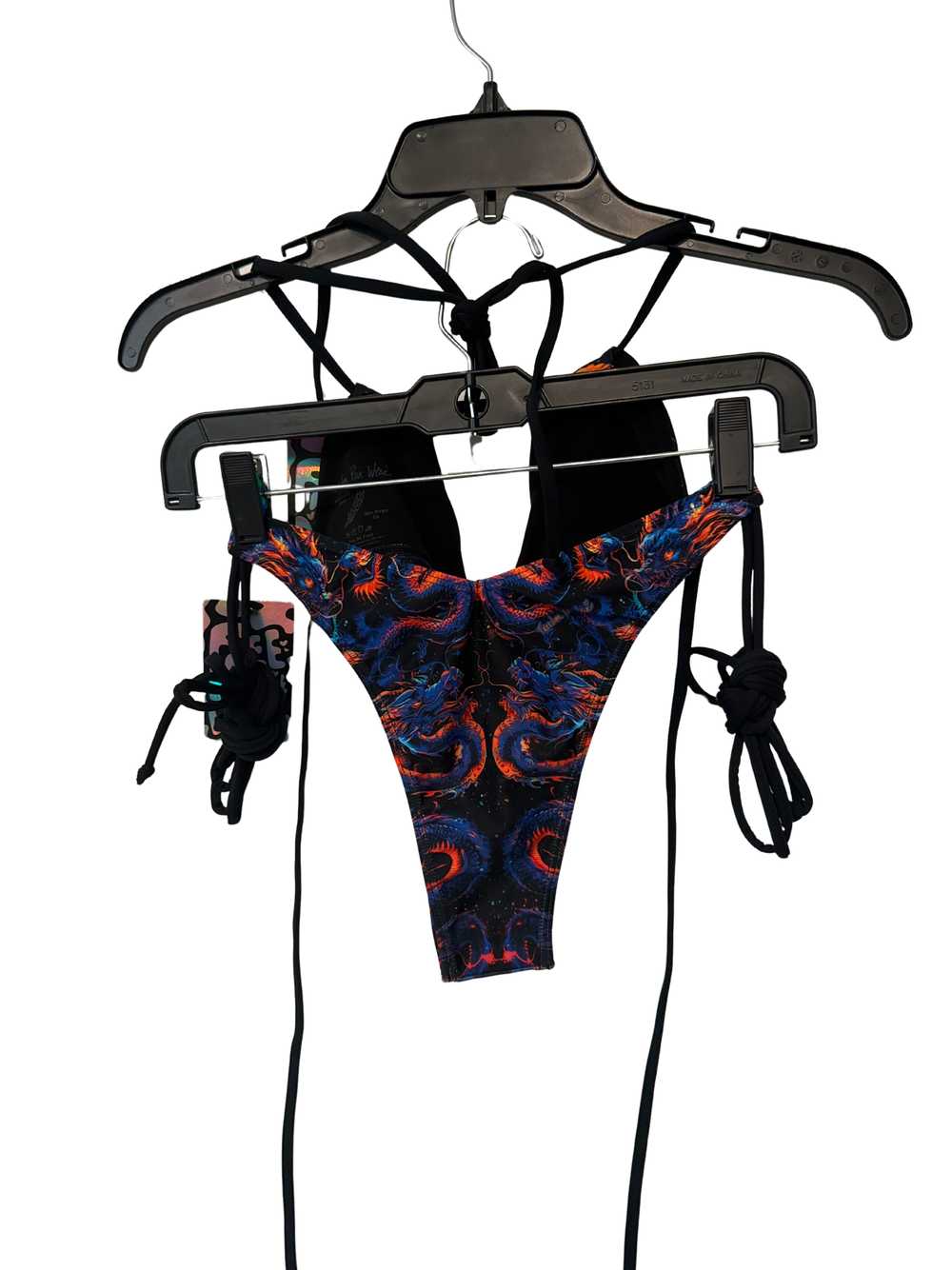 Freedom Rave Wear ShadowFlame High Hip Strappy Bo… - image 4