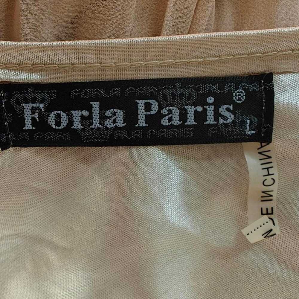 Forla Paris Pleated, Lined and Sequined Babydoll … - image 7