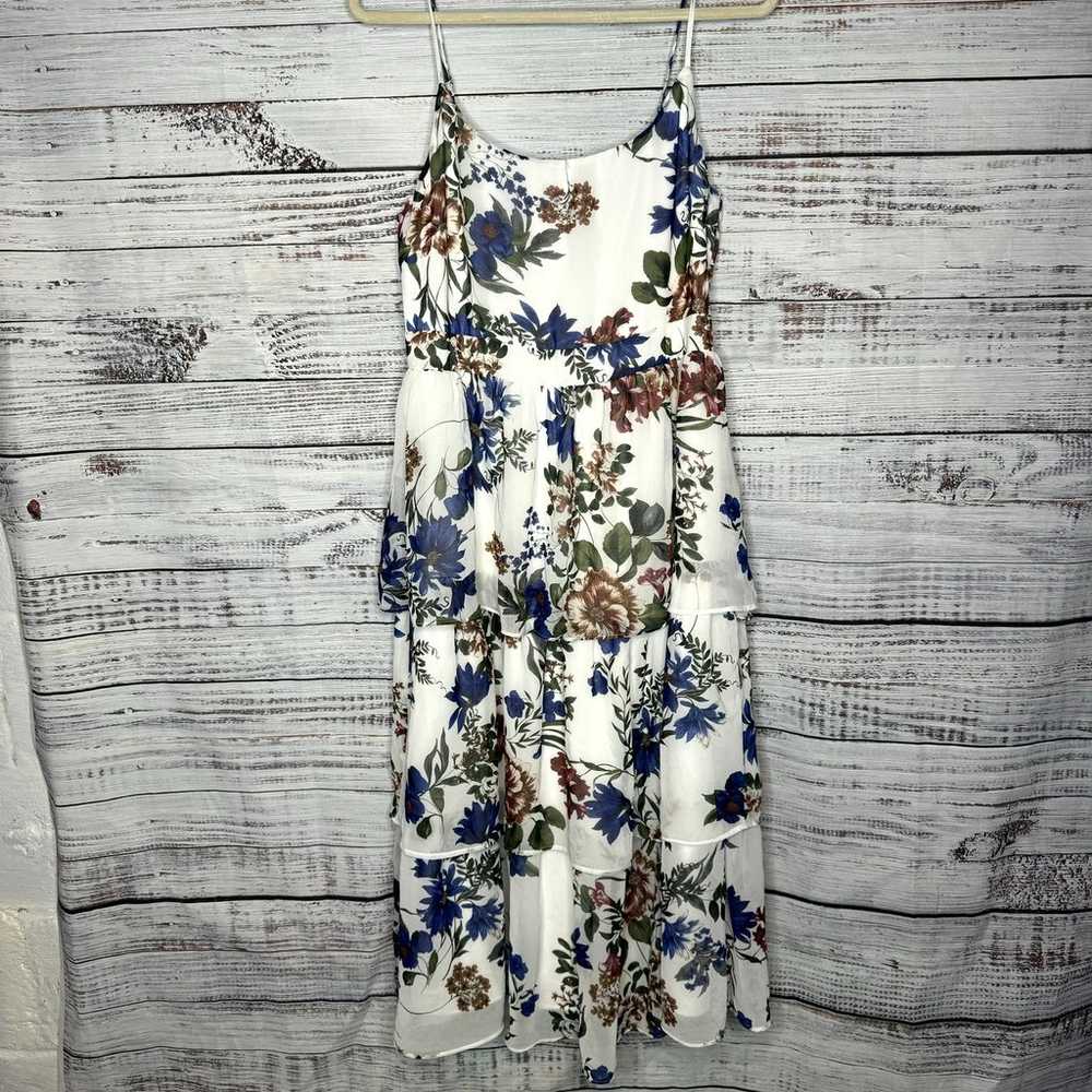 Lulus Romantic Visionary White Floral Sleeveless … - image 3