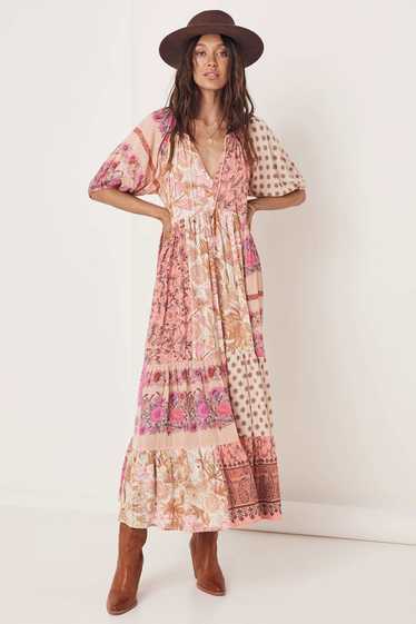 Spell USA Spell Renew Patchwork Gown