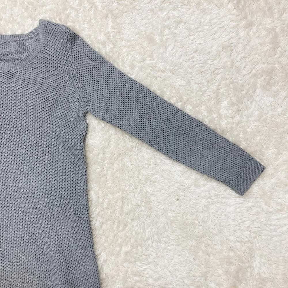 !【MUJI】MUJI Plain Knitted Dress U-Neck Cotton 102… - image 4