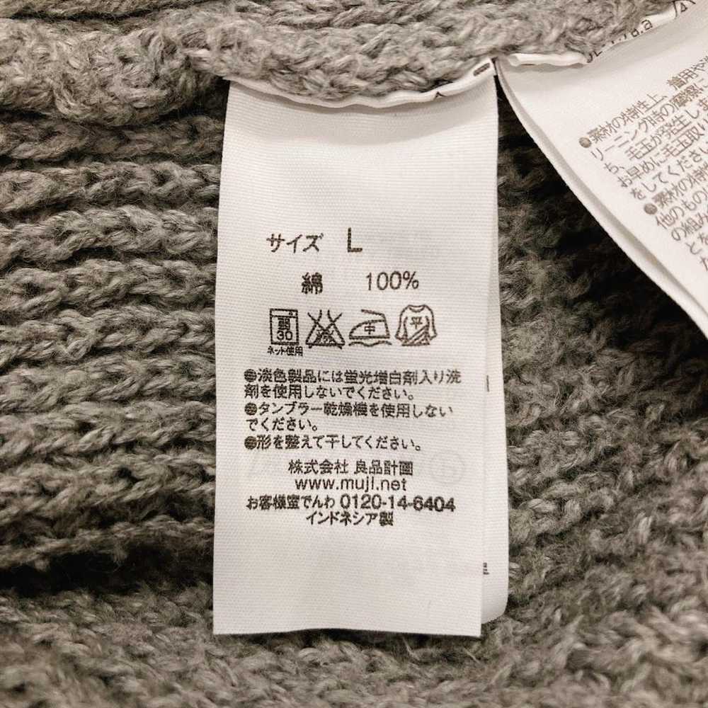 !【MUJI】MUJI Plain Knitted Dress U-Neck Cotton 102… - image 7