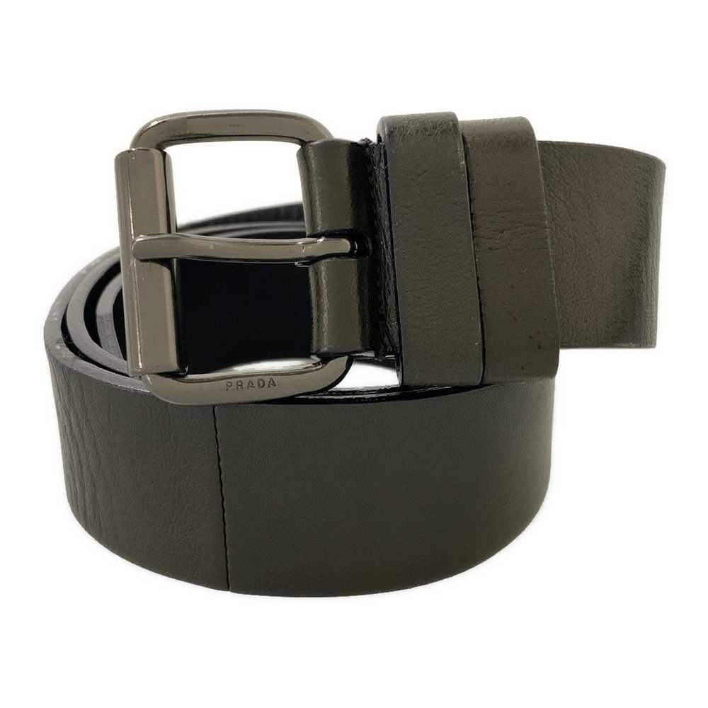 PRADA/Belt/Black/Leather/ - image 1