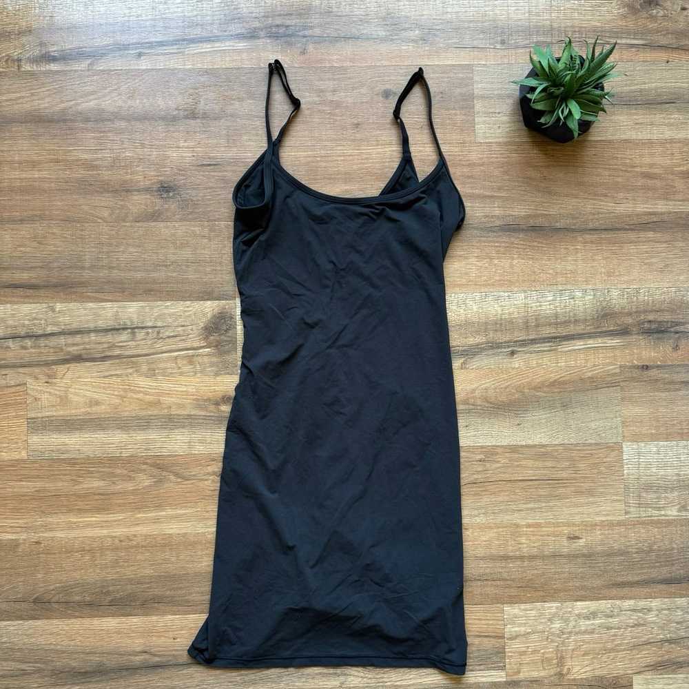 SKIMS Fits Everybody Mini Slip Dress Onyx - image 2