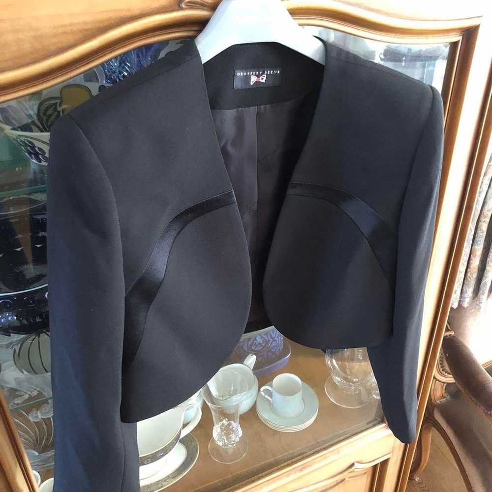 Excellent condition GEOFFREY BEENE black formal e… - image 4