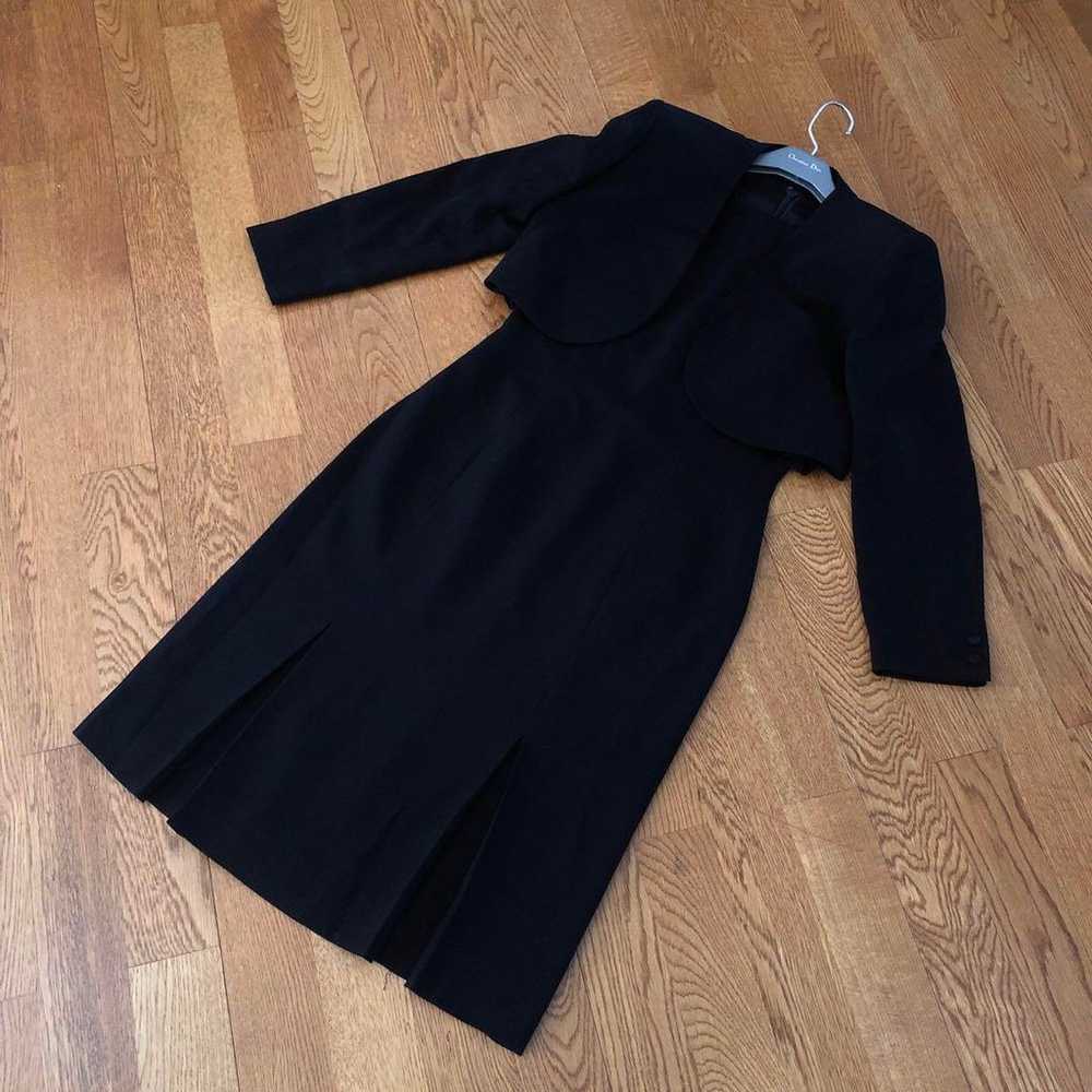 Excellent condition GEOFFREY BEENE black formal e… - image 7