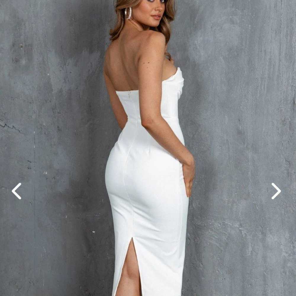 White midi dress - image 2