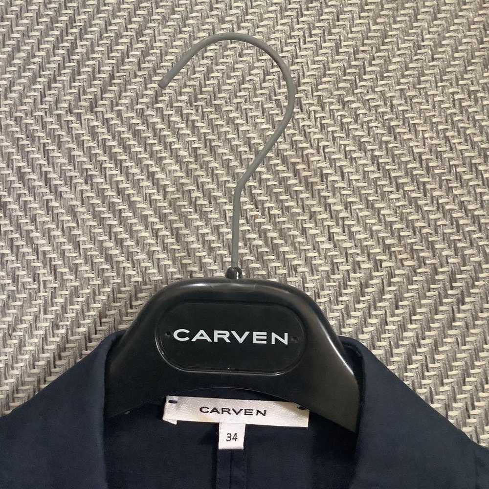 CARVEN Carven Navy One-Piece Dress Size 34 Excell… - image 3