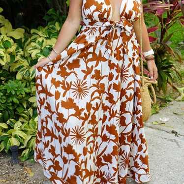 Floral Maxi Dress - image 1