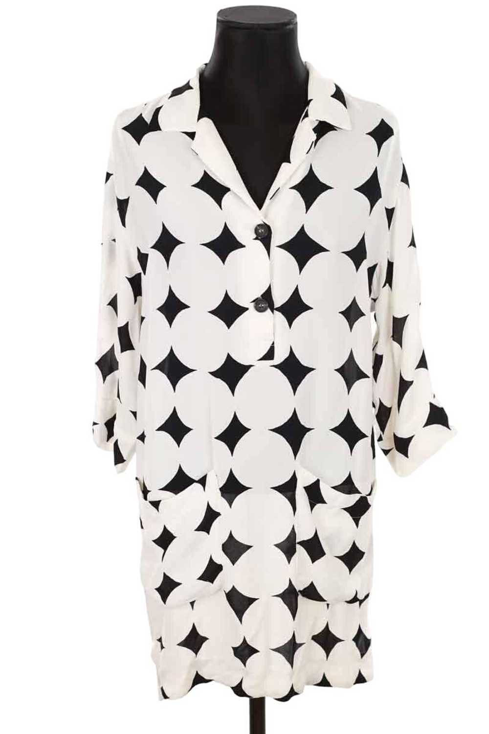 Circular Clothing Robe blanc - image 1