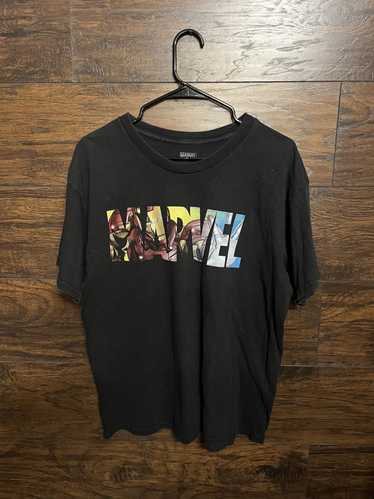 Designer T-shirt Marvel Comics Logo x Iron Man Sh… - image 1