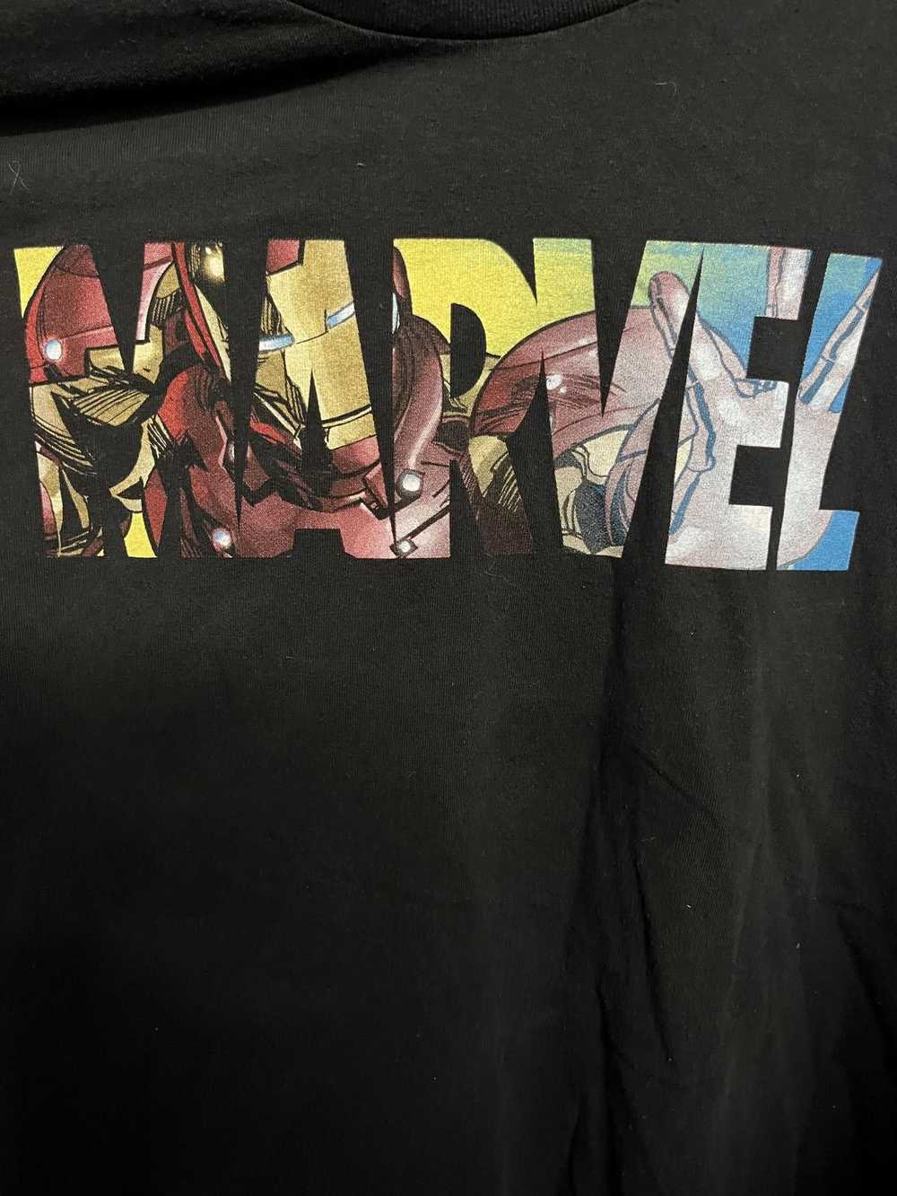 Designer T-shirt Marvel Comics Logo x Iron Man Sh… - image 3