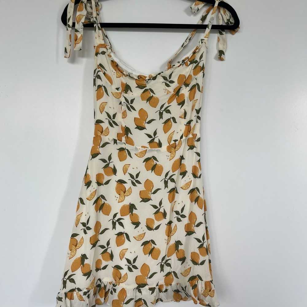 Reformation Lemon mini dress - image 1