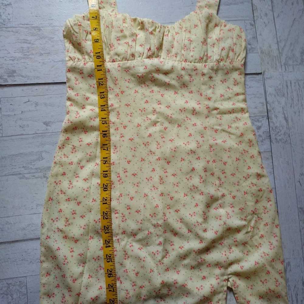 Princess Polly FREYA MINI DRESS YELLOW FLORAL

Si… - image 7